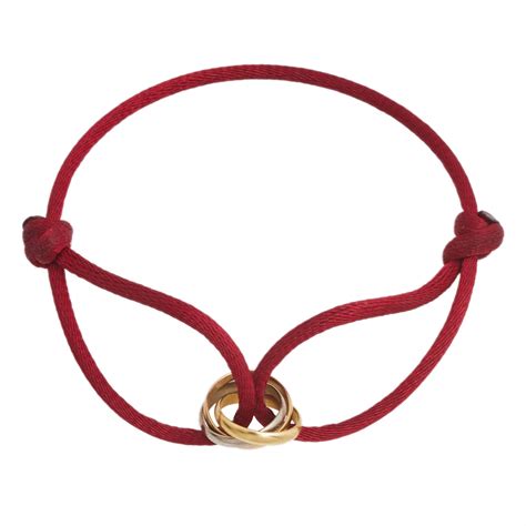 red cartier|trinity bracelet by cartier red.